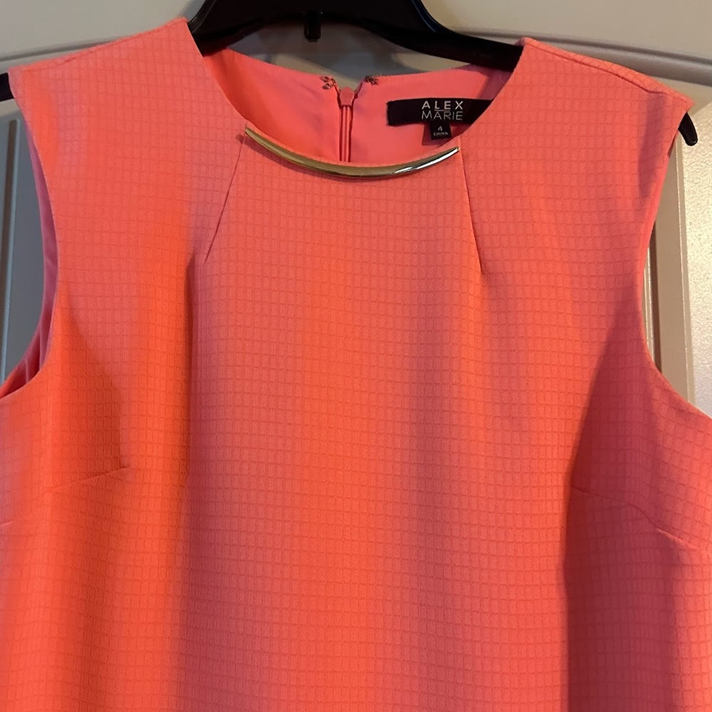 Salmon color beautiful Summer Dress Alex Marie